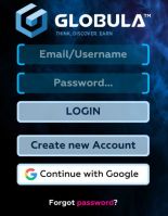 Tap the "Create new Account" button